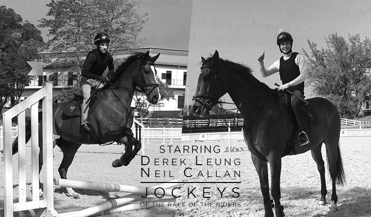 Starring : Neil Callan & Derek Leung, jockeys of the Race of the Riders — News Starring Neil Callan Derek Leung Jockey · English